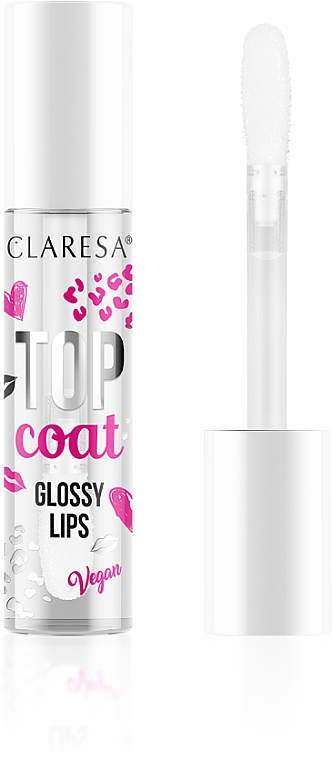 Блиск для губ - Claresa Top Coat Glossy Lips — фото N1