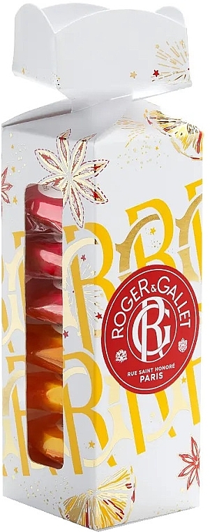 Roger & Gallet Bois d'Orange & Gingembre Rouge - Набор (b/tablet/6x25g) — фото N1