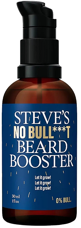 Масло для бороды для мужчин - Steve`s No Bull***t Beard Booster — фото N1