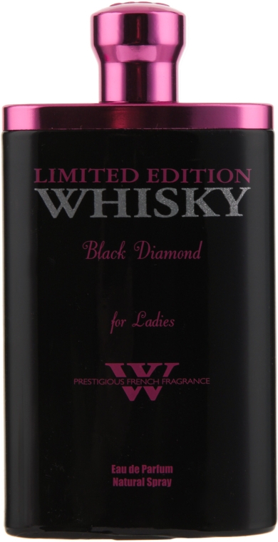 Evaflor Whisky Black Diamond Limited Edition - Парфюмированная вода (тестер с крышечкой) — фото N1