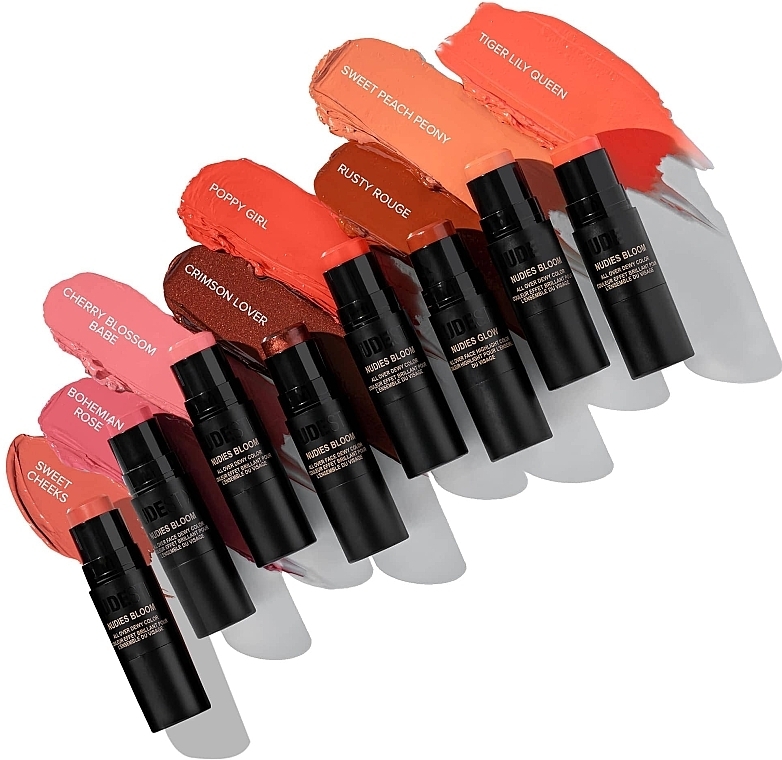 Рум'яна в стіку - Nudestix Nudies Bloom All Over Dewy Color — фото N2