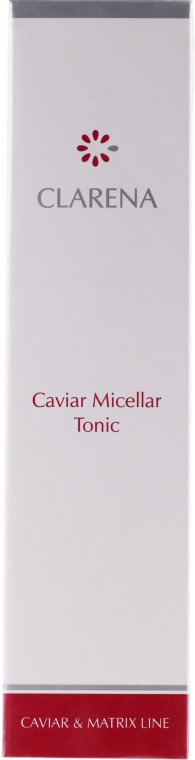 Ікорний міцелярний тонік - Clarena Caviar Micellar Tonic — фото N2