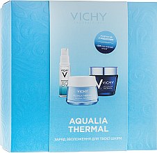 Духи, Парфюмерия, косметика Набор - Vichy Aqualia Thermal (day/cr/50ml + night/cr/75ml + gel/10ml)