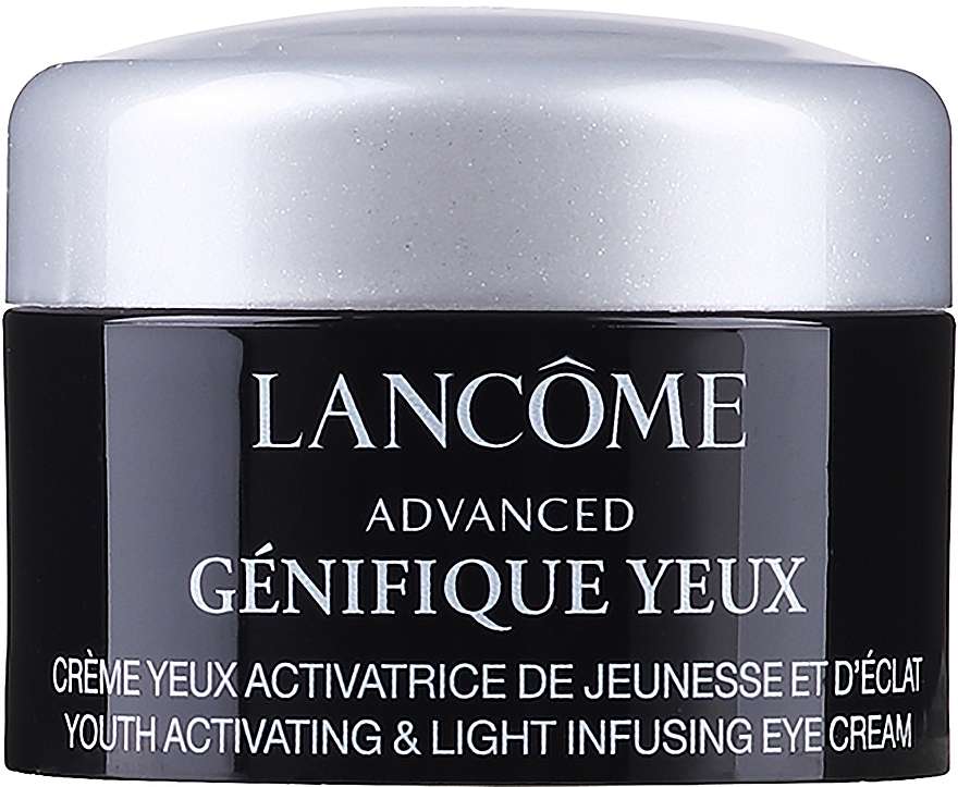 ПОДАРУНОК! Удосконалений крем-активатор молодості з ефектом сяйва для догляду за шкірою навколо очей - Lancome Advanced Genifique (міні) — фото N1