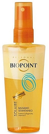 Двухфазный кондиционер для волос - Biopoint Solaire Balsamo Bifase — фото N1