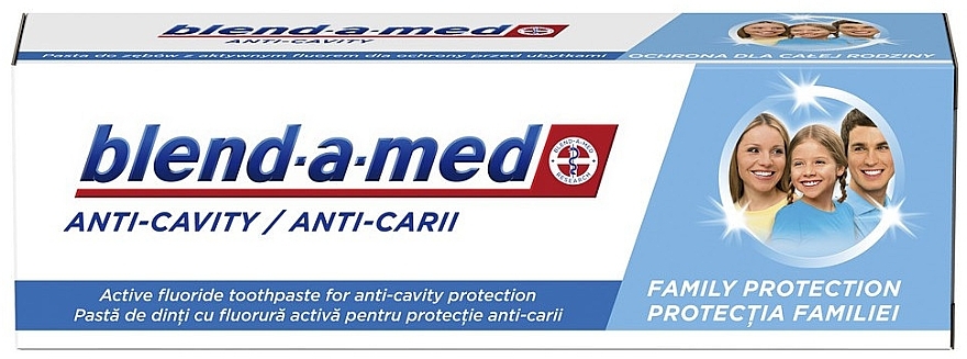 Зубна паста - Blend-a-med Anti-Cavity Family Protection — фото N1