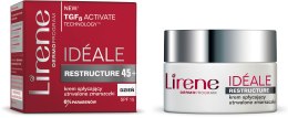 Духи, Парфюмерия, косметика Дневной крем против морщин - Lirene Ideale Anti- Wrinkle Cream 45+