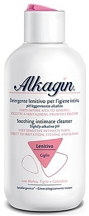 Очищающее средство для интимной гигиены - Alkagin Soothing Intimate Cleanser — фото N1