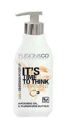 Крем для фіксації кучерявого волосся - Fusion&Co Professional Fusion Curly Obsession Power Up C3  — фото N1