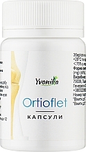Капсулы для здоровья суставов "Ортиофлет" - Yvonika Ortioflet — фото N1