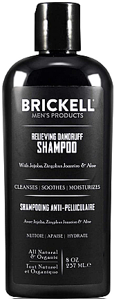Шампунь для волос от перхоти - Brickell Men's Products Relieving Dandruff Shampoo — фото N1