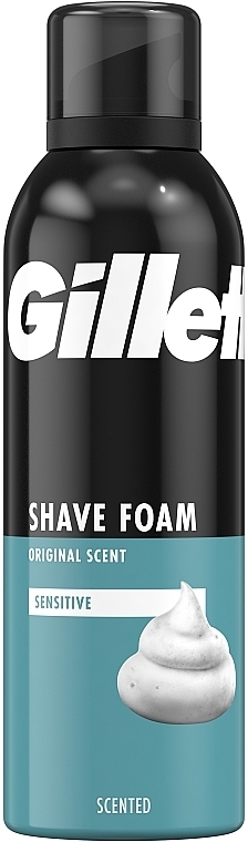 Пена для бритья - Gillette Foam Sensitive Skin — фото N2