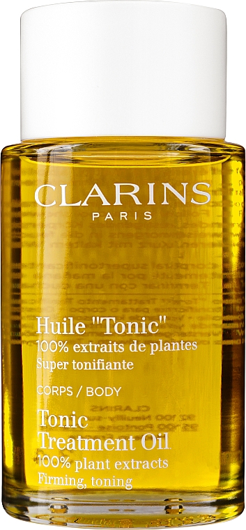 Набір - Clarins Tonic Body Treatment Set (b/oil/100ml + conc/30ml + b/balm/30ml + acc) — фото N3