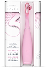 Духи, Парфюмерия, косметика Электрическая зубная щетка - Foreo ISSA 3 Ultra-hygienic Silicone Sonic Toothbrush Pearl Pink