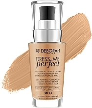 Тональна основа для обличчя - Deborah Dress Me Perfect Foundation SPF15 — фото N7