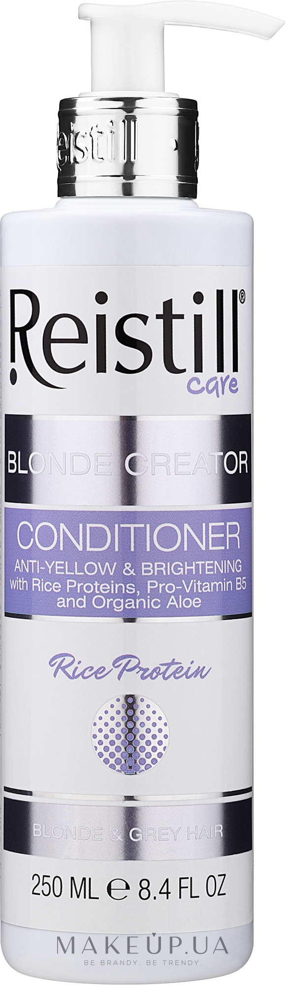Кондиціонер для нейтралізації жовтизни фарбованого та світлого волосся - Reistill Blonde Creator Conditioner — фото 250ml