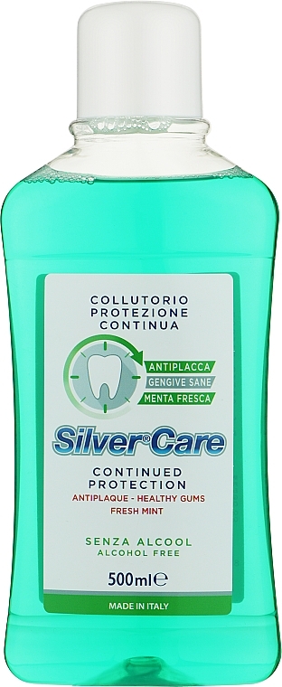 Ополаскиватель для полости рта "Непрерывная защита" - Silver Care Continuous Protection — фото N3