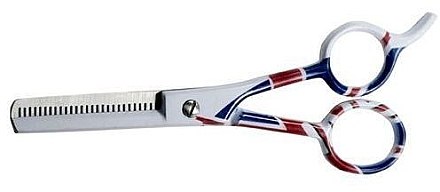 Філірувальні ножиці, 5.5 см - Ronney Professional White Flag London — фото N1
