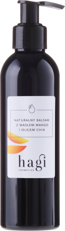 Натуральний лосьйон для тіла з олією манго та чіа - Hagi — фото N2
