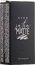 Лак для ногтей - Avon Nail Style Studio Mark Satin Matte Nail Enamel Polish — фото N2
