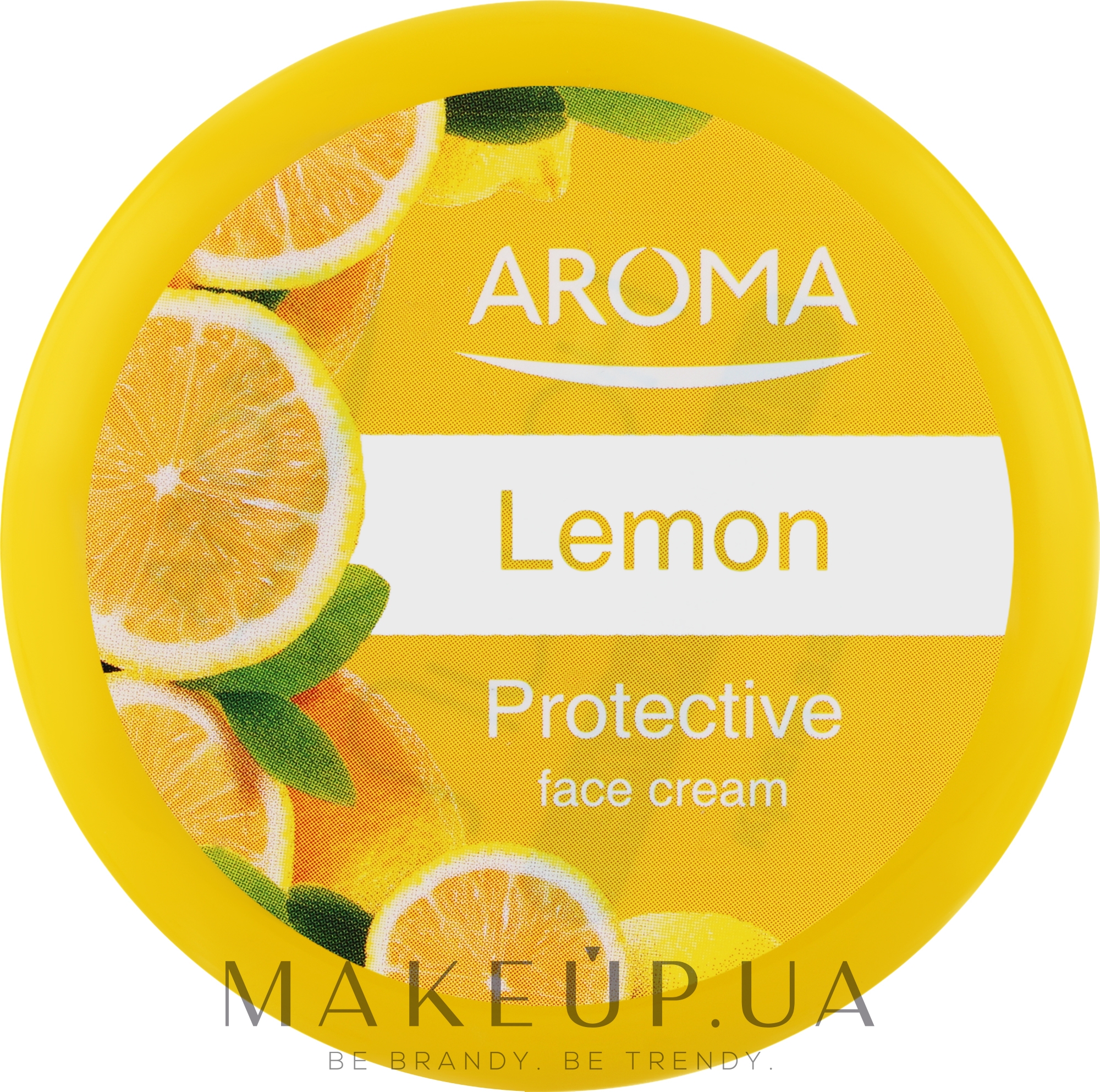 Захисний крем для обличчя з лимоном - Aroma Protective Lemon Face Cream — фото 75ml