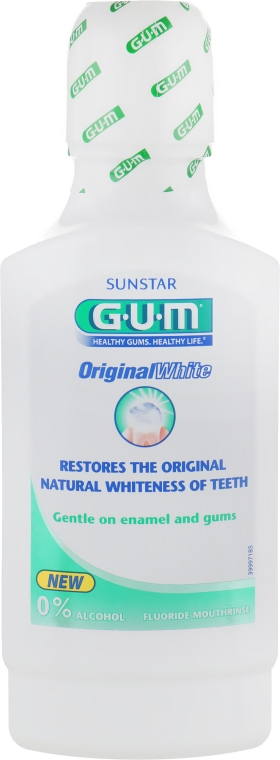 Ополіскувач для ротової порожнини "Природно білі зуби" - G.U.M Original White — фото N1