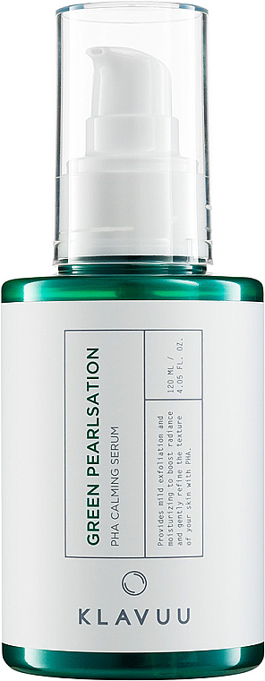 Заспокійлива сироватка для обличчя - Klavuu Green Pearlsation Pha Calming Serum — фото N1