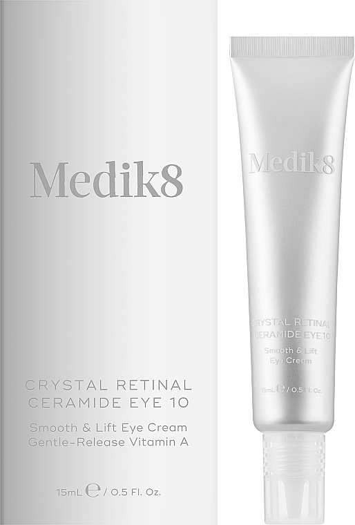 Крем навколо очей з вітаміном А та керамідами - Medik8 Crystal Retinal Ceramide Eye 10 — фото N2
