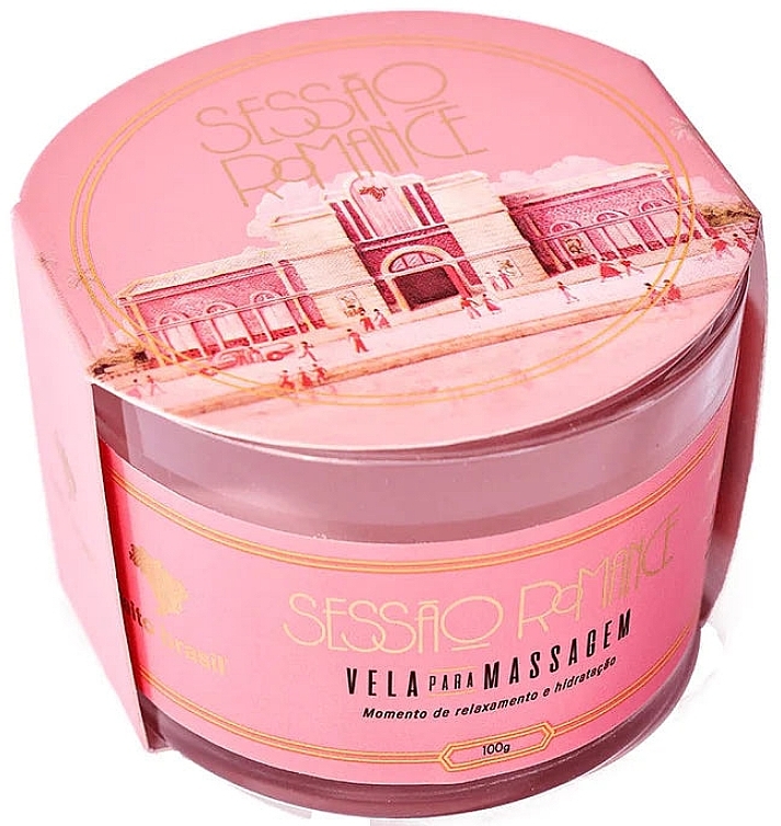 Парфюмированная свеча для романтического массажа - Feito Brasil Sessao Romance Perfumed Candle for Romance Massage — фото N2