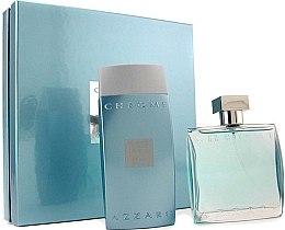 Духи, Парфюмерия, косметика Azzaro Chrome - Набор (edt/100ml + sh/gel/200ml)