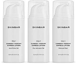 Духи, Парфюмерия, косметика Набор для карбокситерапии - SKINBAR Carboxy Therapy Set (gel/30 ml + gel/30 ml + mask/30 ml)