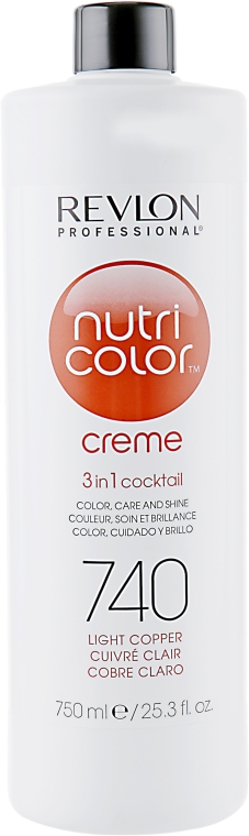Тонирующий бальзам - Revlon Professional Nutri Color 3 in 1 Creme — фото N2