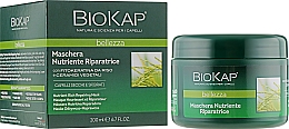 Маска для волос питательная, восстанавливающая - BiosLine BioKap Nutrient-Rich Repairing Mask — фото N2