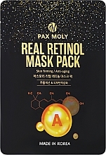 Маска тканевая с ретинолом - Pax Moly Real Retinol Mask Pack — фото N1