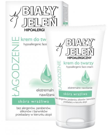 Гіпоалергенний крем для обличчя - Bialy Jelen Hypoallergenic Face Cream — фото N1