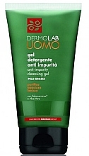 Очищувальний гель для жирної шкіри - Dermolab Uomo Cleansing Gel — фото N1