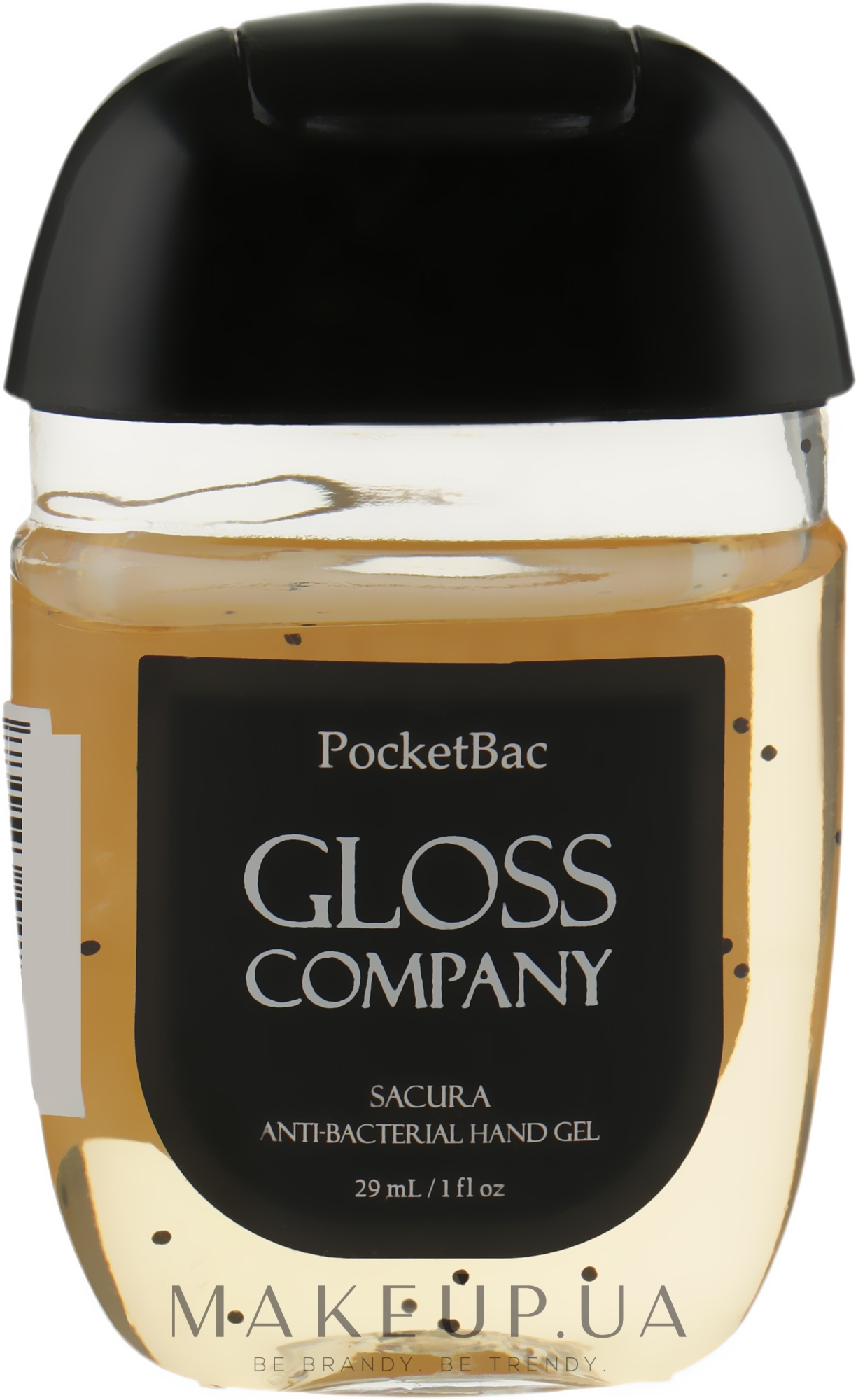 Антисептик для рук - Gloss Company Pocket Bac Sacura Anti-Bacterial Hand Gel — фото 29ml