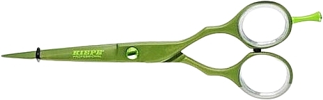 Ножницы парикмахерские, 2444/5, зеленые - Kiepe Hair Scissors Regular Pastel 5" — фото N1