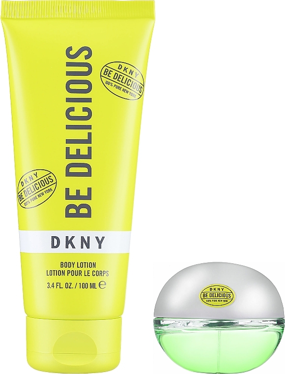 DKNY Be Delicious - Набор (edp/30ml + b/lot/100ml) — фото N2