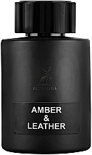 Духи, Парфюмерия, косметика Alhambra Amber & Leather - Парфюмированная вода