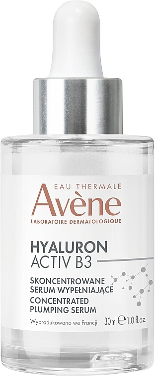 Концентрована сироватка для обличчя для надання об'єму - Avene Hyaluron Activ B3 Concentrated Plumping Serum — фото N1