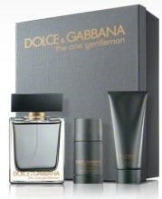 Парфумерія, косметика Dolce&Gabbana The One Gentleman - Набір (edt 100ml + deo 75ml + sh/gel 50ml)