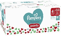 Підгузки-трусики Harmonie Pants, розмір 4, 9-15 кг, 168 шт. - Pampers — фото N2