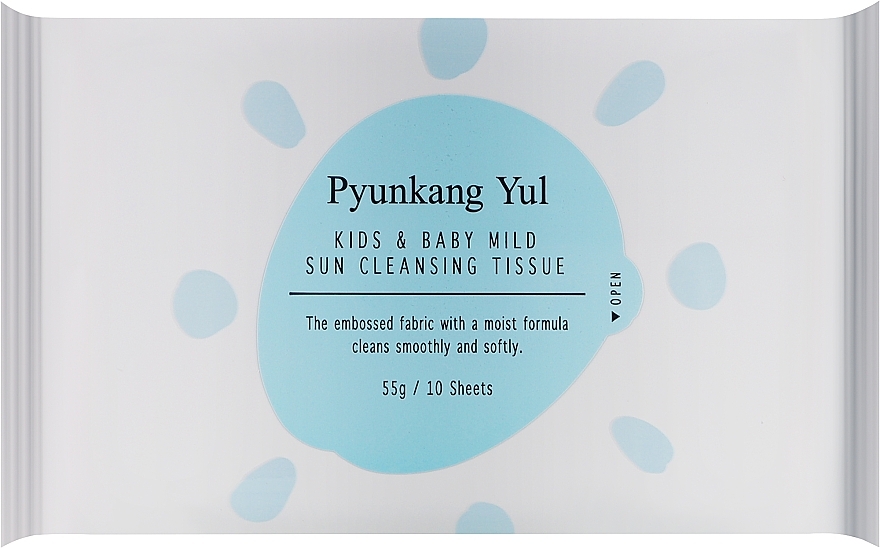 Дитячі серветки - Pyunkang Yul Kids & Baby Mild Sun Cleansing Tissue — фото N2