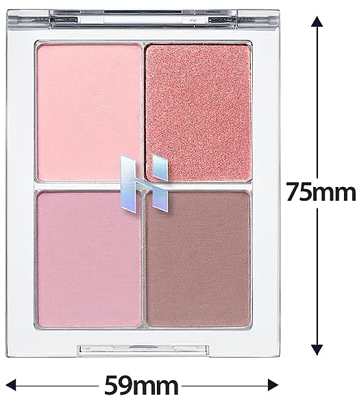 Набірна палетка-футляр для тіней - Holika Holika My Fave Multi Pallete Case — фото N3