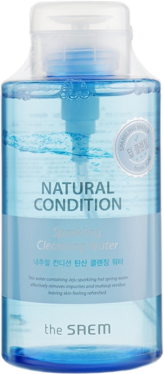 Міцелярна вода  - The Saem Natural Condition Sparkling Cleansing Water