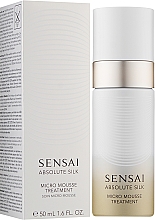 Антивозрастной мусс для лица - Sensai Absolute Silk Micro Mousse Treatment — фото N2