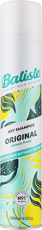 Сухий шампунь - Batiste Dry Shampoo Clean and Classic Original  — фото N5