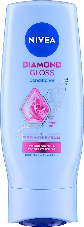 Кондиционер-уход "Сияние и забота" - NIVEA Hair Care Diamond Gloss — фото N1
