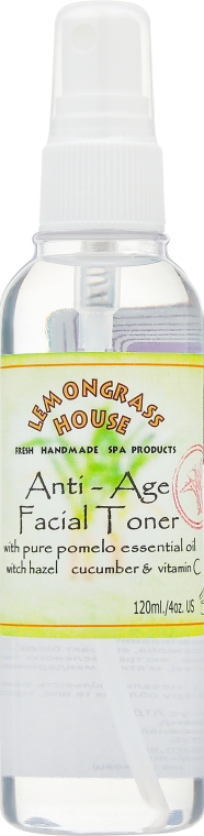 Освіжальний тонік для обличчя "Антивіковий" - Lemongrass House Anti-Age Facial Toner — фото N3